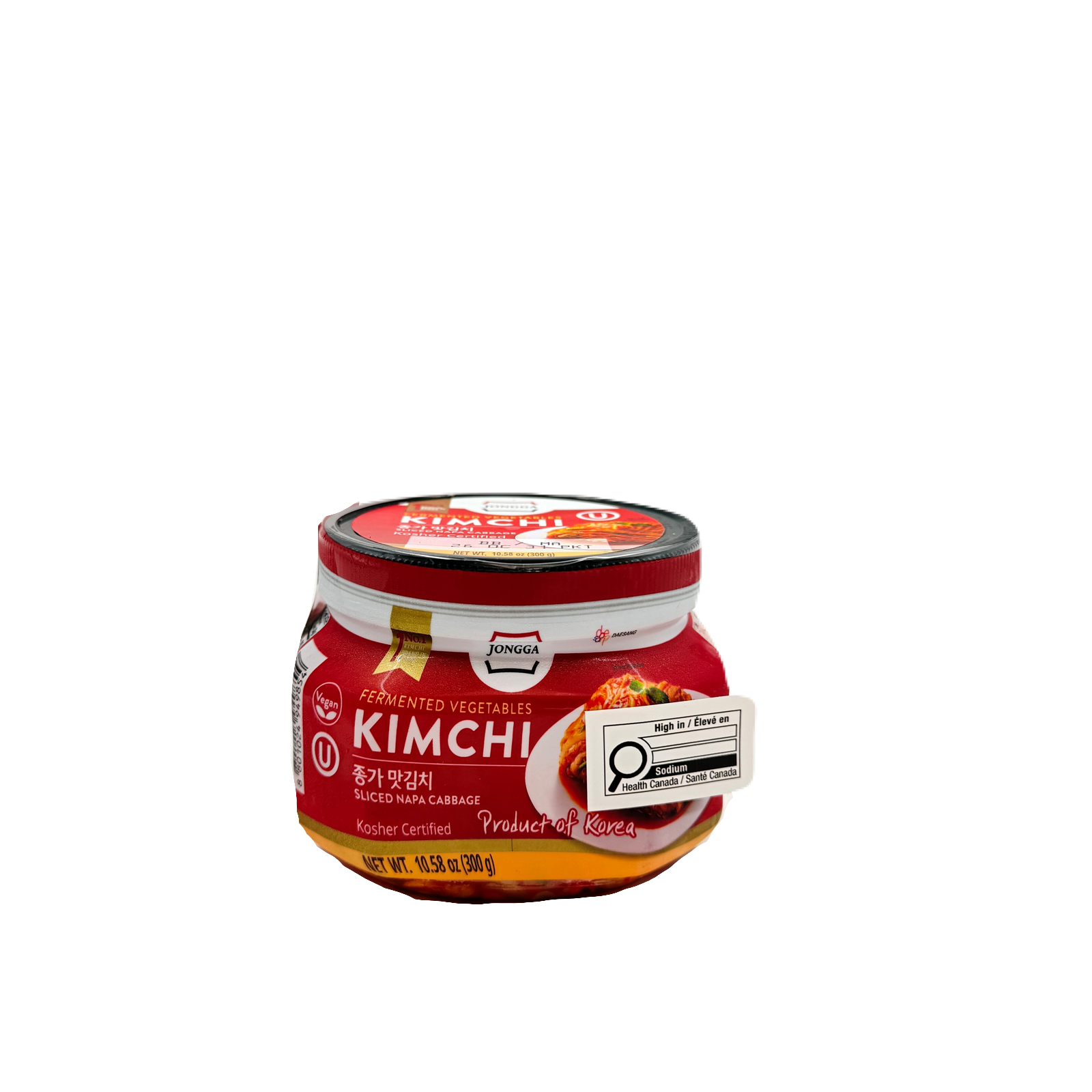 MAT KIMCHI:HALAL,KOSHER, FISH FREE (300G*6) 맛김치 코셔